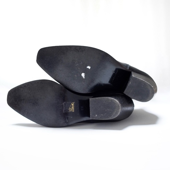 EVERLANE | 🍂 the western boot black leather pull on bootie | size 8.5 - Picture 4 of 12